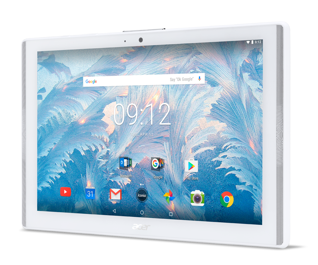 Tablet - Acer Iconia One 10, 32 GB, Blanco, WiFi, 10.1" WXGA, 2 GB RAM, MediaTek MT8167B, Android