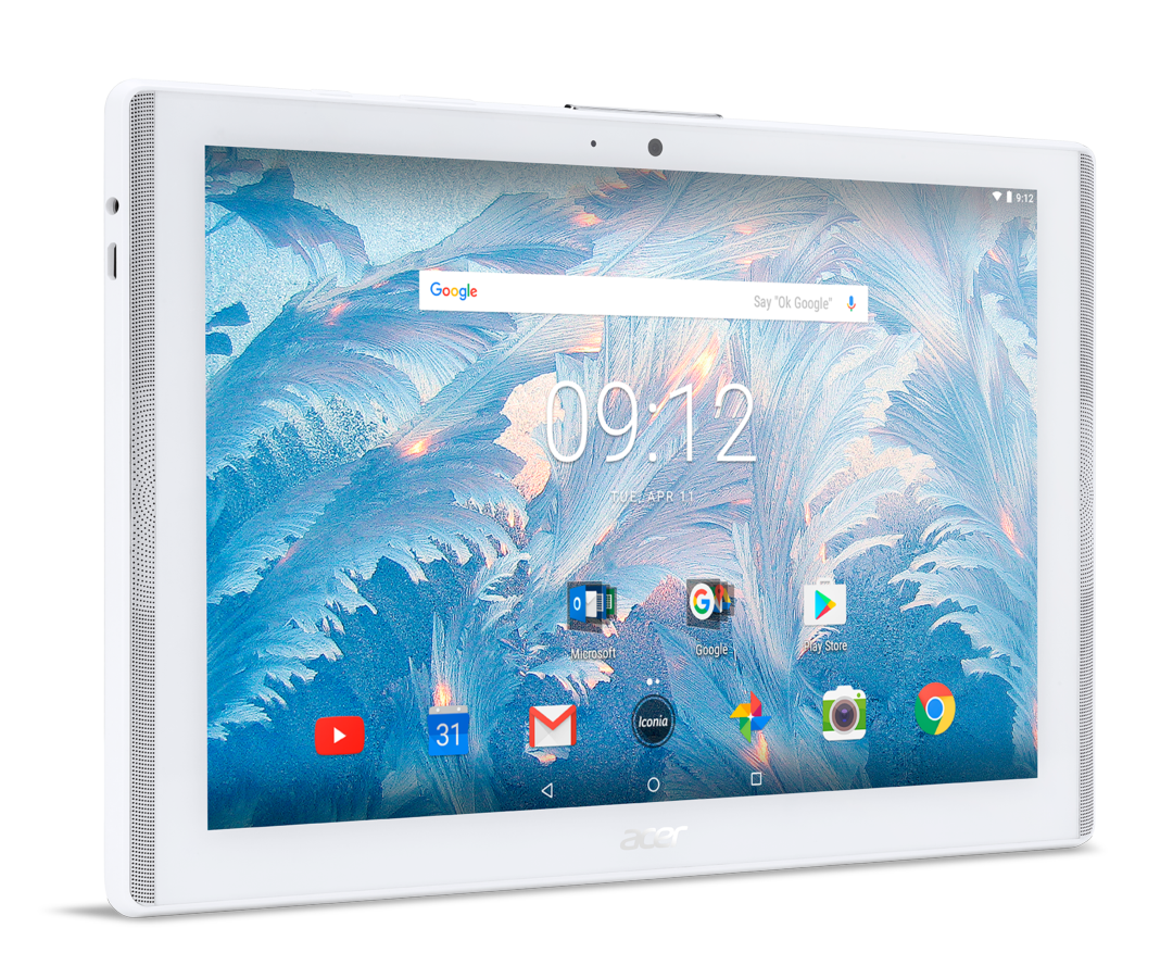 Tablet - Acer Iconia One 10, 32 GB, Blanco, WiFi, 10.1" WXGA, 2 GB RAM, MediaTek MT8167B, Android