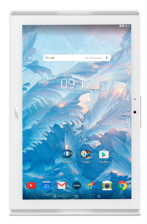Tablet - Acer Iconia One 10, 32 GB, Blanco, WiFi, 10.1" WXGA, 2 GB RAM, MediaTek MT8167B, Android