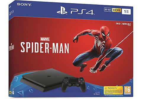 Consola - PS4 Slim 1TB + Marvel Spider-Man