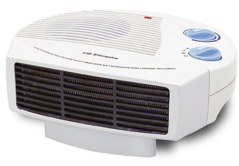 Calefactor  Orbegozo FH 5008 Potencia 2000W, Termostato regulable, 2  Niveles de calefacción