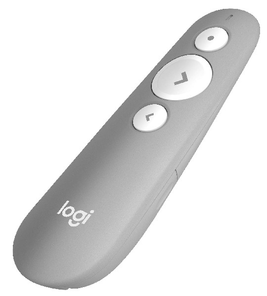 Presentador láser - Logitech R500 Laser Presentation Remote, Gris