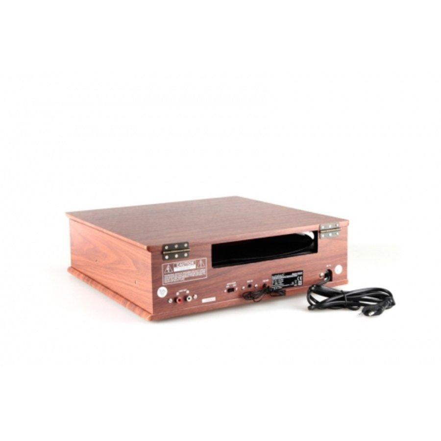 Tocadiscos - Sunstech PXR-3WD madera, USB, SD