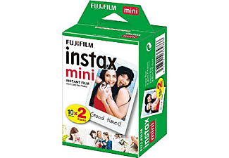 alcohol junto a caliente Película fotográfica | Fujifilm Instax Mini Brillo, 2 x 10 hojas, Blanco