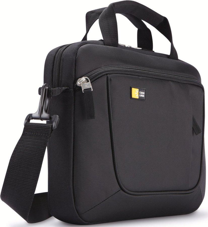 Maletín para portátil - Case Logic con asas, bolsillo frontal y en color negro