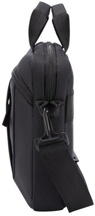 Maletín para portátil - Case Logic con asas, bolsillo frontal y en color negro