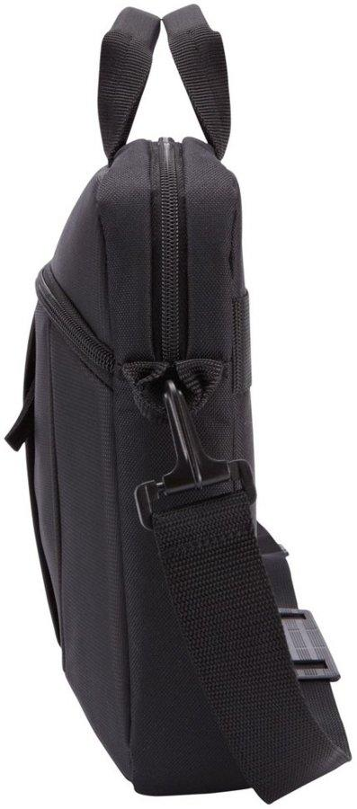 Maletín para portátil - Case Logic con asas, bolsillo frontal y en color negro