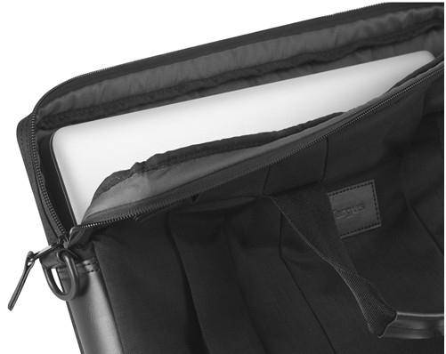 Maletín para portátil - Targus City Smart para portátil hasta 16", Negro