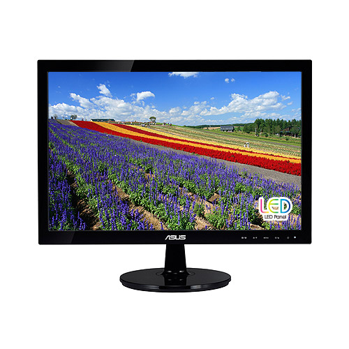 Asus Vs197de 19 led reacondicionado monitor pc 18.5 black 47cm 185 vga. dsub negro lcd vs197d 4699 47 5 1x 90lmf1001t02201 19“