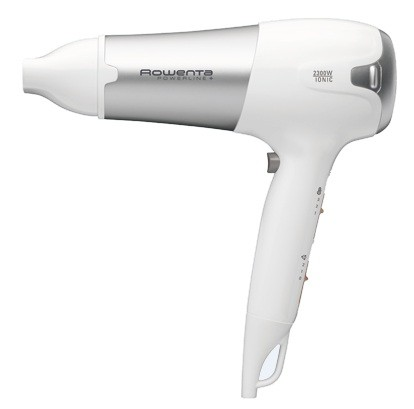 Secador - Rowenta CV5090 2300W, 2 velocidades, Difusor, Cable 1.80 m, Iónico, Blanco