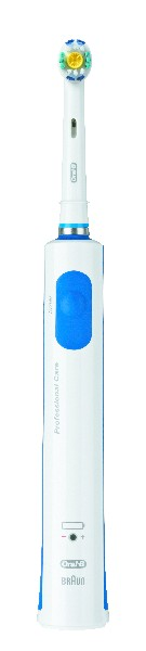 Cepillo Eléctrico - Oral B PRO600 White and Clean Oscilante Cepillo 3D