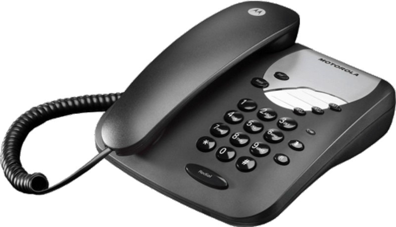 Teléfono - Motorola CT1 Negro con Ahorro energético