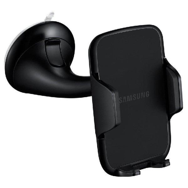 Soporte de móvil para coche - Samsung  EE-V200SA, Para móviles de 4" a 5.8", Universal, Negro