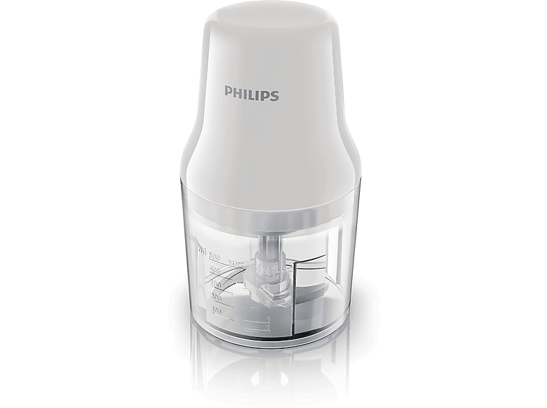 Picadora - Philips HR1393/00 Potencia 450W, Capacidad de 0.7 litros, 1 velocidad