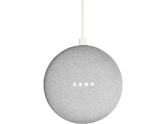 Altavoz inteligente - Asistente Google Home Mini, Smart Home, Domótica, Bluetooth, Sonido 360º, Tiza