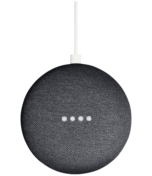 Altavoz Google Home mini negro wifi chromecast micro usb inteligente assistant asistente smart bluetooth sound 360º ga00216es