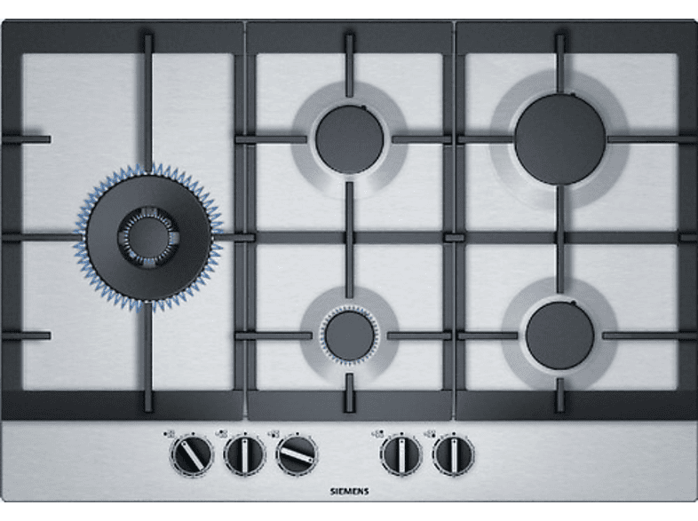 Placa Siemens Ec7a5sb90 75cm 5 fuegos gas natural wok 5kw de encimera zonas 75 butanogas hobs integrado iq500