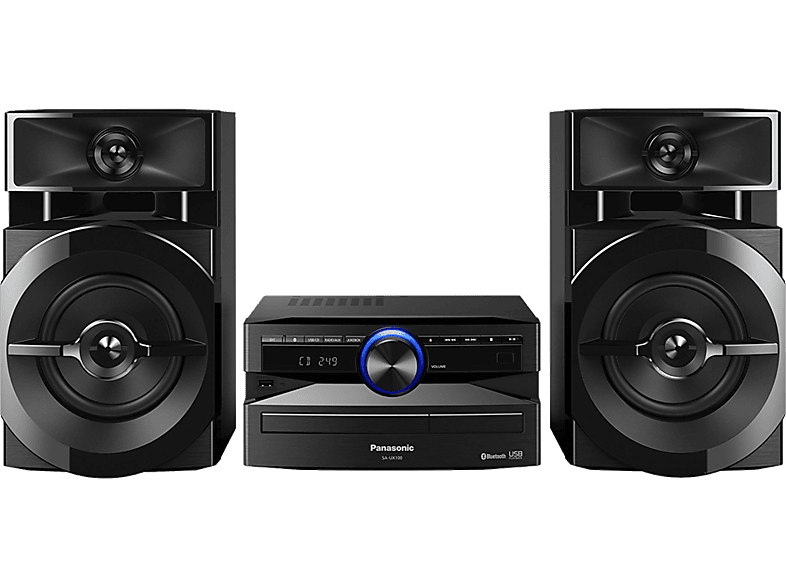 Panasonic SC-UX104EG Minicatena Stereo 300W Bianca Con Radio DAB+ E USB - Per Casa