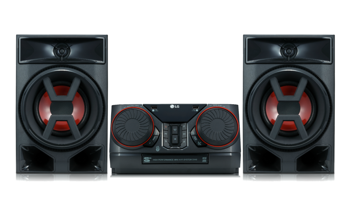 Microcadena - LG CK43, 300 W, Bluetooth, Auto DJ, CD, USB