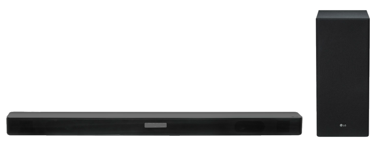 Barra de sonido - LG SK5, 2.1, Hi-Res, 360 W, DTS Virtual X, 1 HDMI, USB