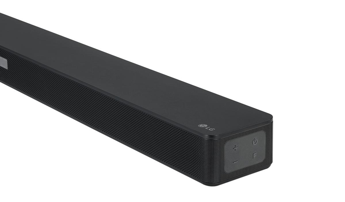 Barra de sonido - LG SK5, 2.1, Hi-Res, 360 W, DTS Virtual X, 1 HDMI, USB