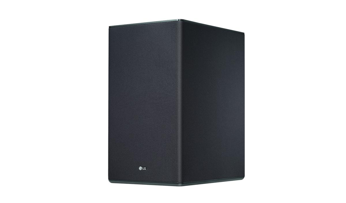 Barra de sonido - LG SK8, 2.1 canales, 360 W, Hi-Res Audio, Dolby Atmos, Google Assistant,