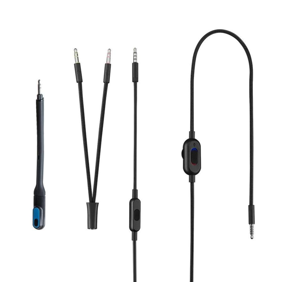 Auriculares gaming - Logitech G233, Diadema, Con Cable, Micrófono, Negro y azul