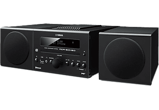 Microcadena - Yamaha MCR-B043D, 30 W, Bluetooth, Lector CD, USB, DAB+, Negro