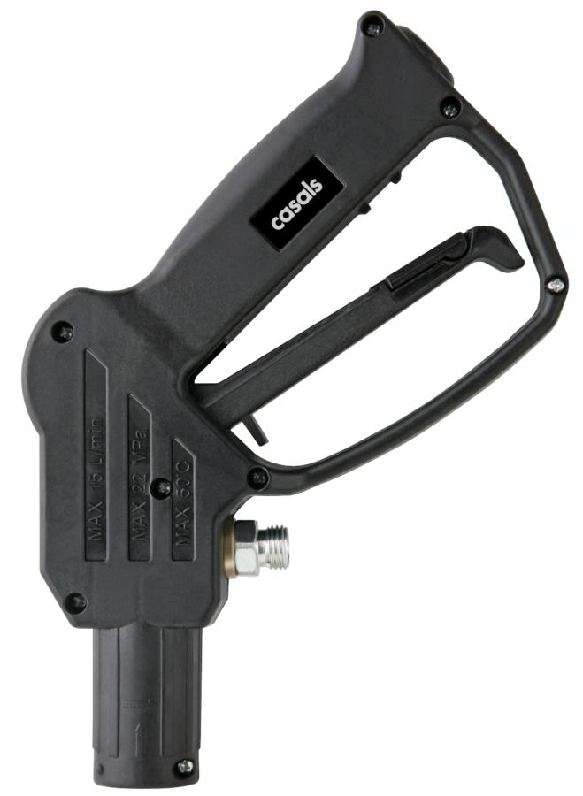 Hidrolimpiadora - Casals JHP14, 1400 W, 105 bares, Caudal 6.8 L/min, Negro y naranja