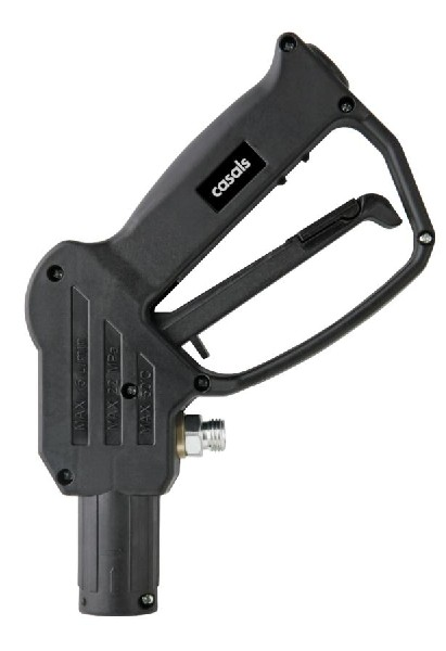 Hidrolimpiadora - Casals JHP16, 1600 W, 135 bares, Caudal 6.8 L/min, Negro y naranja
