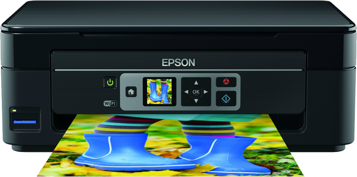 Impresora multifunción - Epson Expression Home XP-352, WiFi, WiFi Direct, Pantalla LCD, Negro