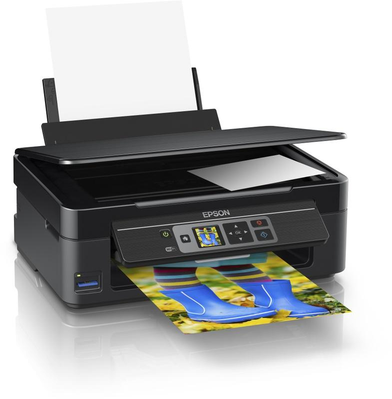 Impresora multifunción - Epson Expression Home XP-352, WiFi, WiFi Direct, Pantalla LCD, Negro