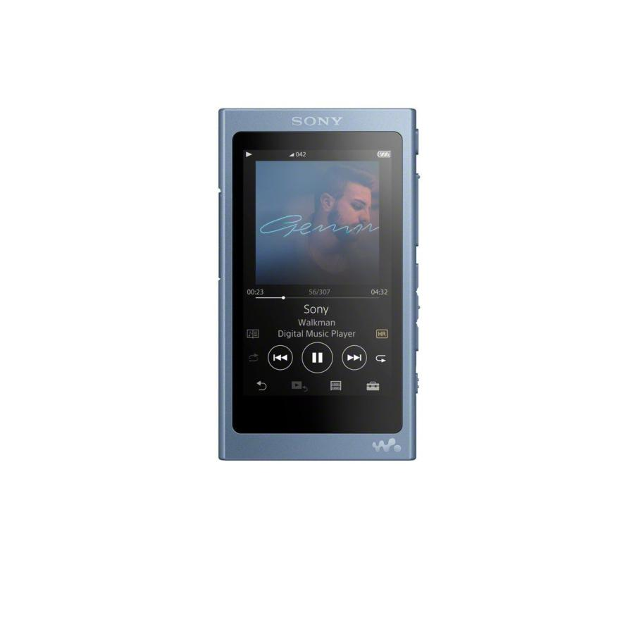 Reproductor MP4 - Sony Walkman NW-A45, 16 GB, Hi-Res, DSD, Bluetooth, Azul lunar
