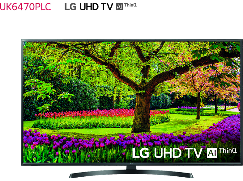 reducir Hacia fuera asesinato TV LED 43" | LG 43UK6470PLC, UHD 4K 3xHDR, Panel IPS, AI Smart TV ThinQ  webOS 4.0