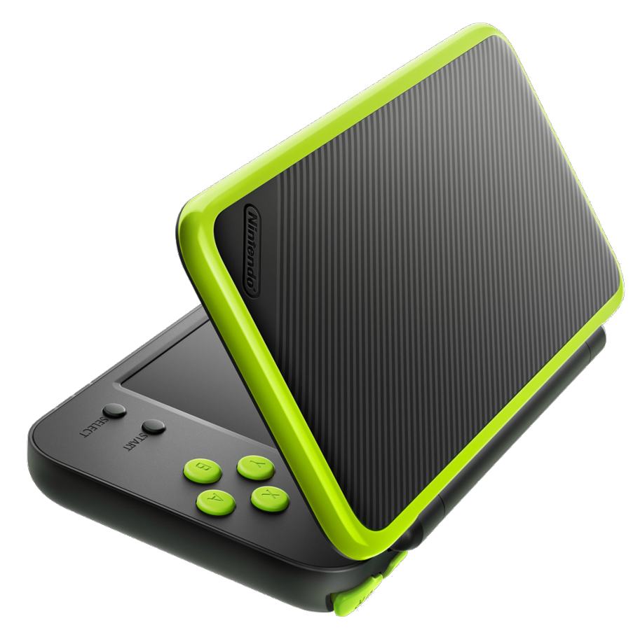 Consola - New Nintendo 2DS XL Verde Lima, NFC, incluye tarjeta Micro SDHC 4GB + Mario Kart 7