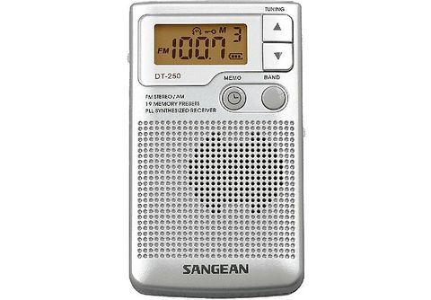 Sangean Dt 250 - Radio Transistor Digital Bolsillo Portátil Con