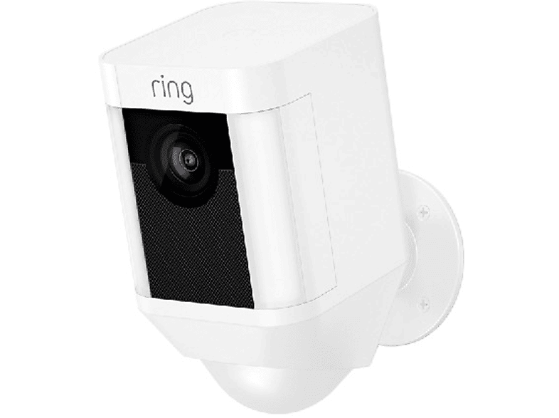 Seguridad Ring Spotlight blanca vigilancia cam battery nocturna hd 110 db con foco led alarma comunicación bidireccional funciona incluye una prueba 30 gratis del plan protect 8sb1s7weu0 ip exterior caja 1920 1080