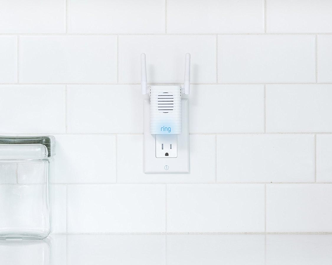 Timbre interior - Ring Chime Pro, Repetidor Wi-Fi, Blanco