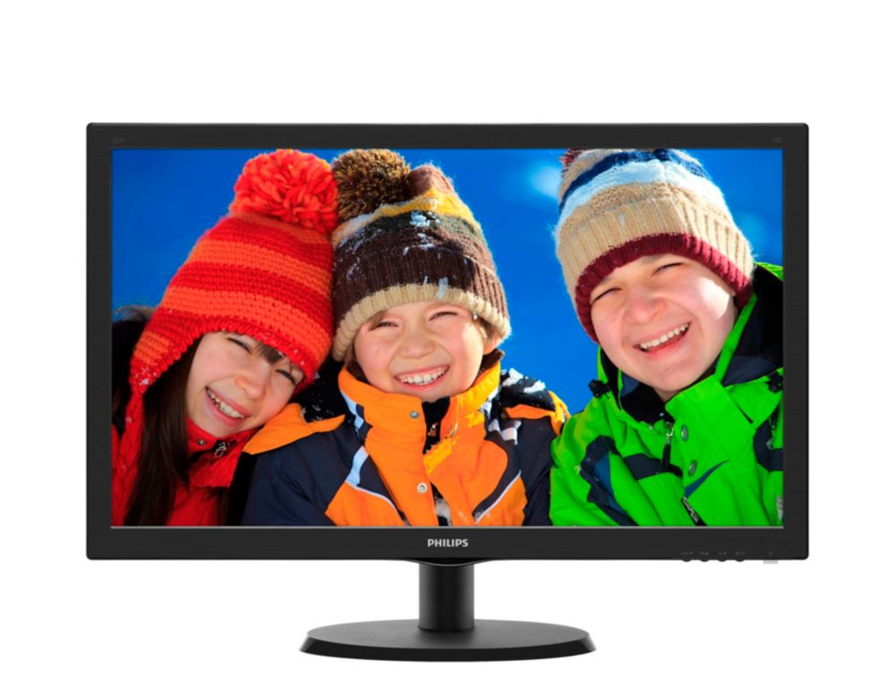 Monitor Philips 223v5lsb210 22 full hd led va 223v5lsb21022 fhd 60hz tn vesa flickerfree 200 cdm 1920x1080 dsub line 21.5 lcd vline 223v5lsb 223v5lsb2 5461 215 215gris