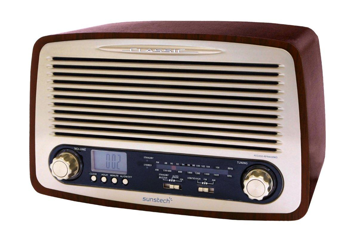 Radio - Sunstech RP-R4000, diseño retro