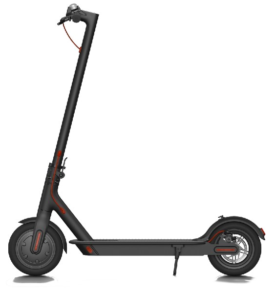 Patinete eléctrico - Xiaomi Mi Electric Scooter M365, 25 km/h, Autonomía 30 km, Plegable, Negro