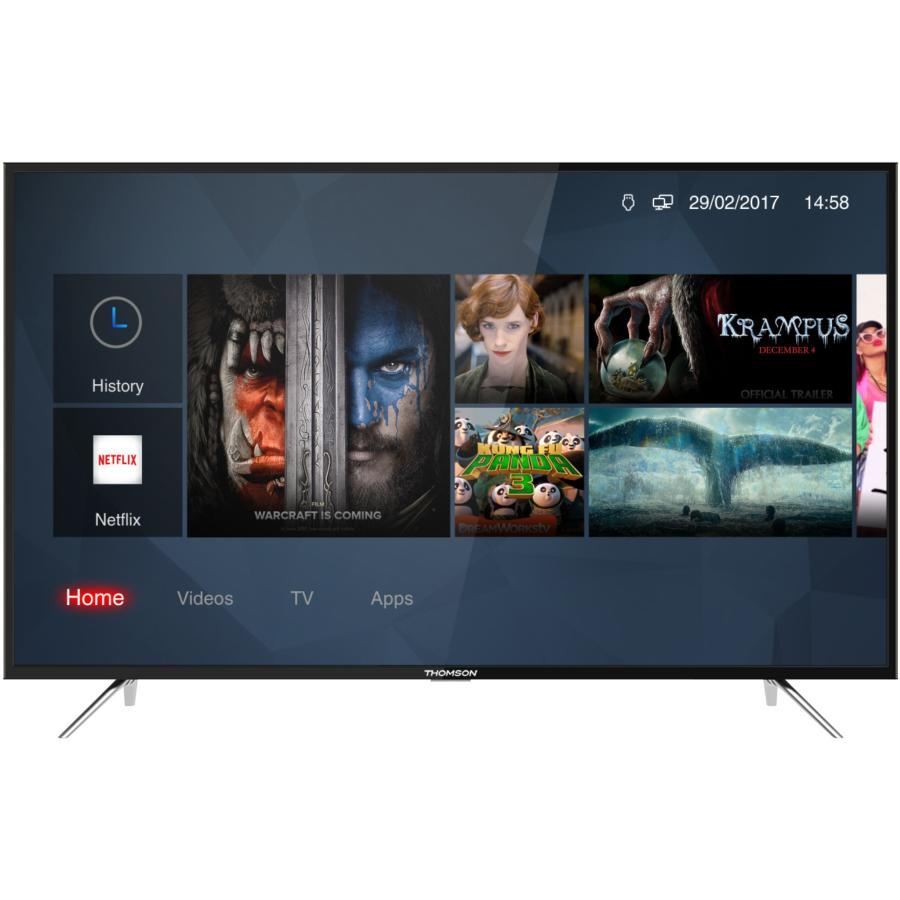 TV LED 43" - Thomson 43UC6306, UHD 4K, HDR, Panel 10bit, Smart TV, Dolby Digital Plus