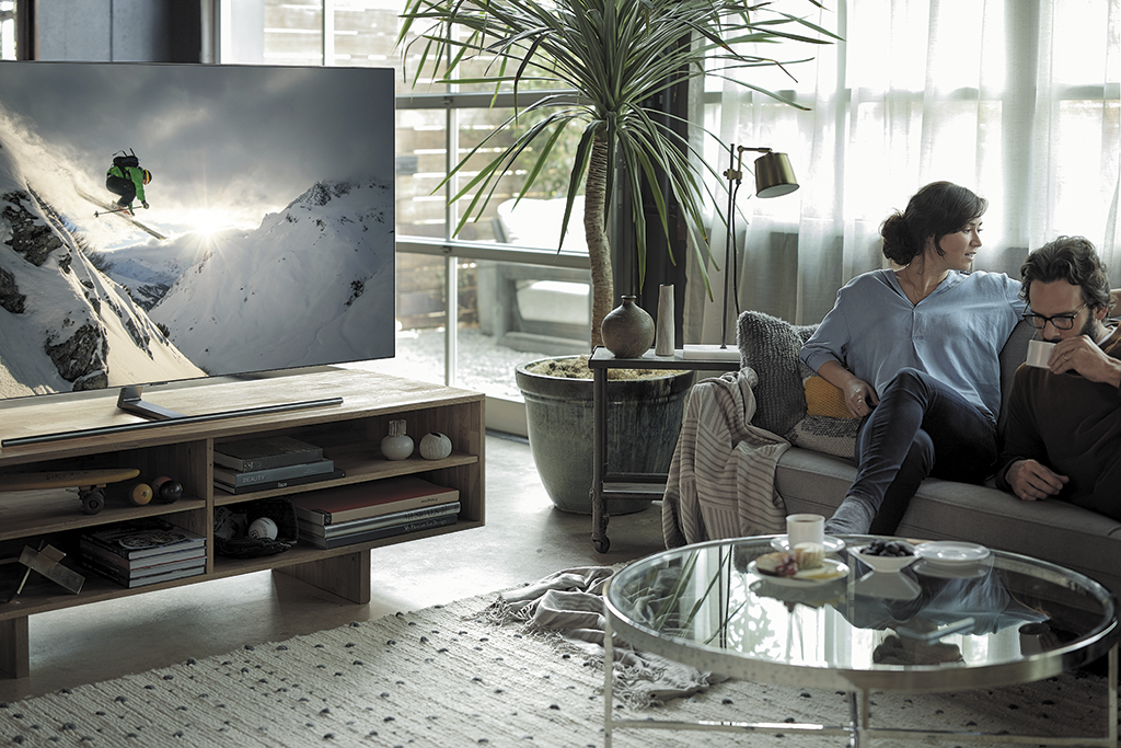 TV QLED 65" - Samsung 65Q7FN 2018 4K UHD, HDR 1500, Smart TV, Quantum Dot