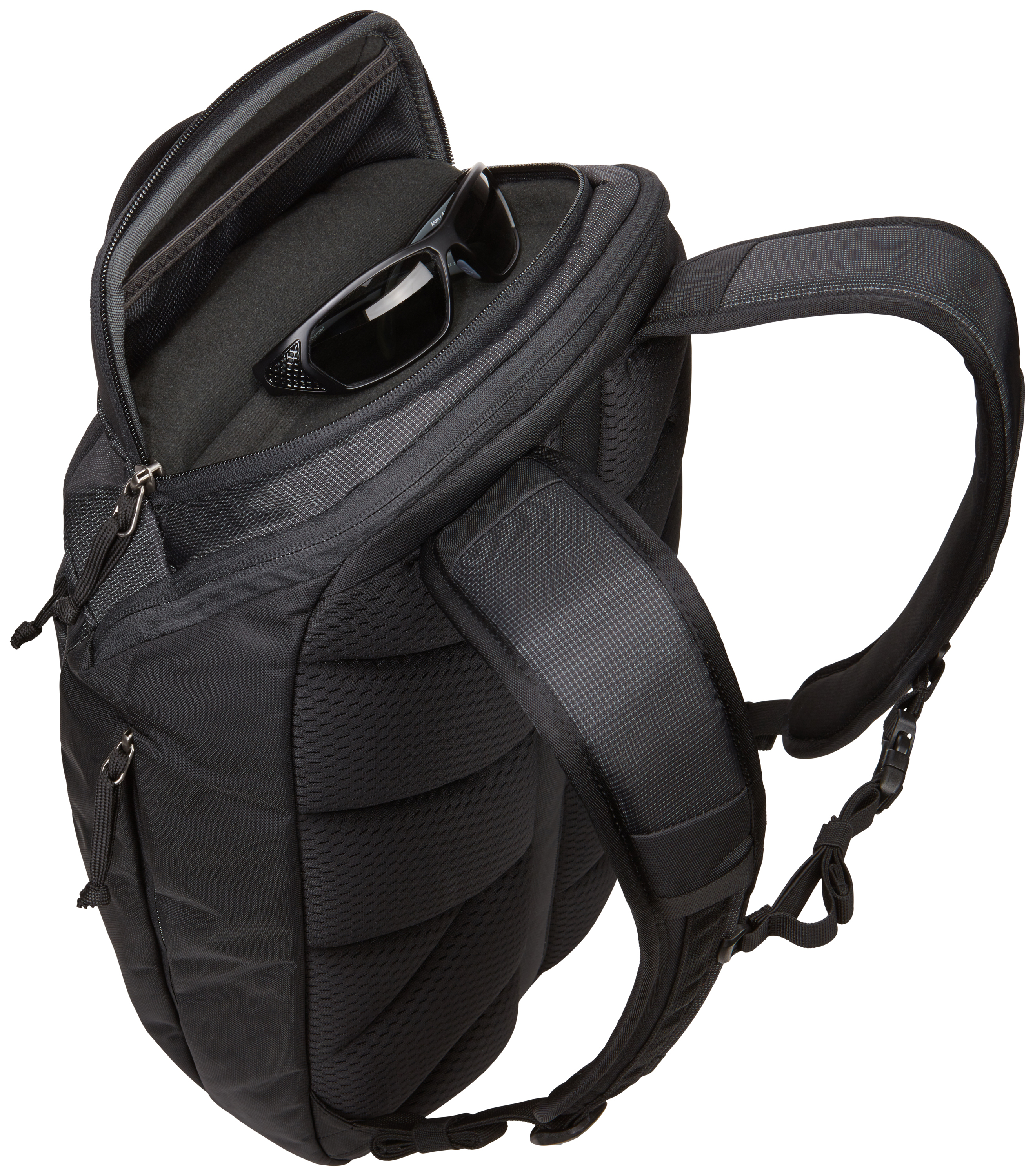 Mochila para portatil - Thule EnRoute BackPack 23L, Hasta 15", Nylon y poliéster, Dark Forest