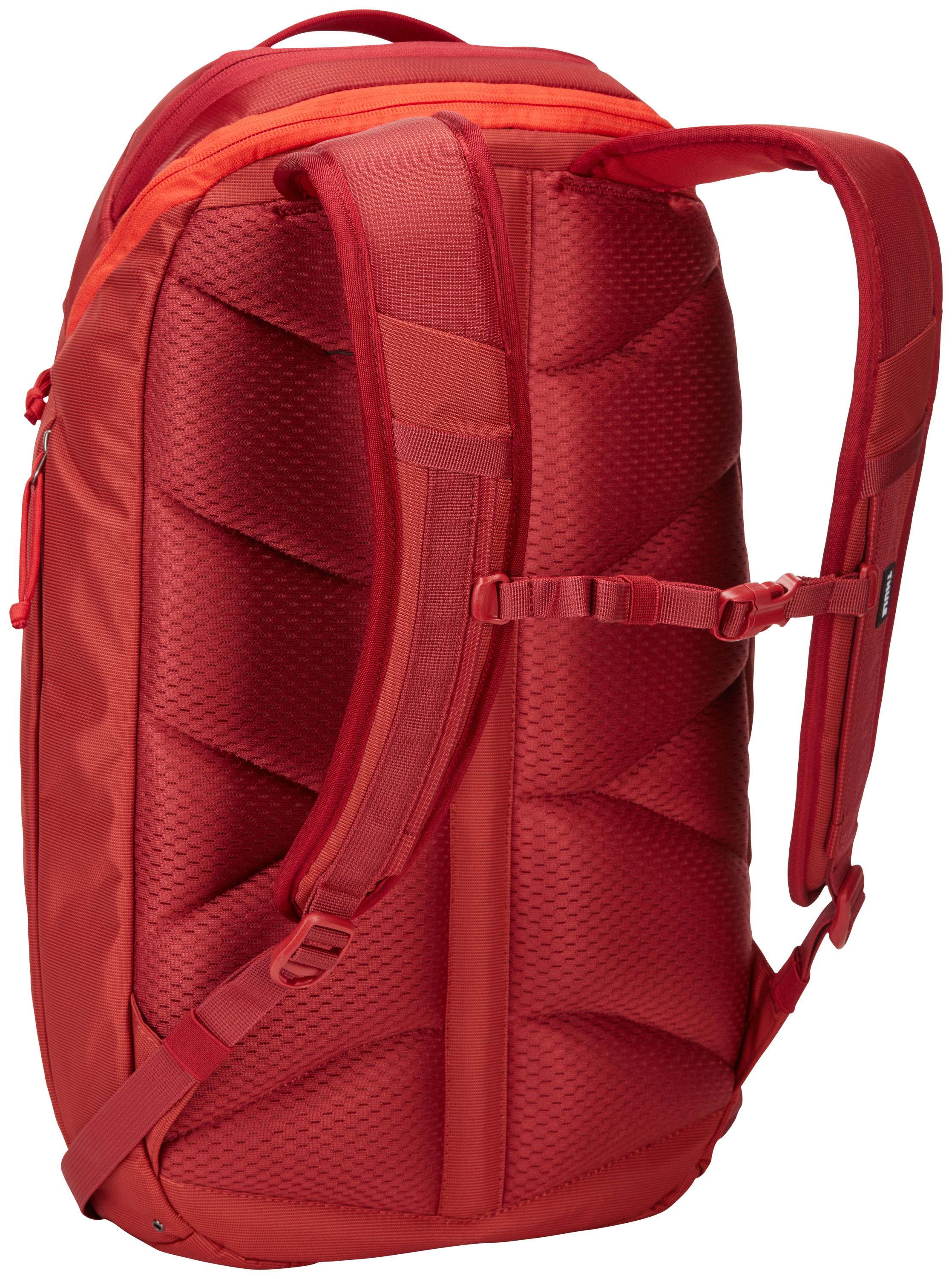 Mochila para portatil - Thule EnRoute BackPack 23L, Hasta 15", Nylon y poliéster, Red Feather