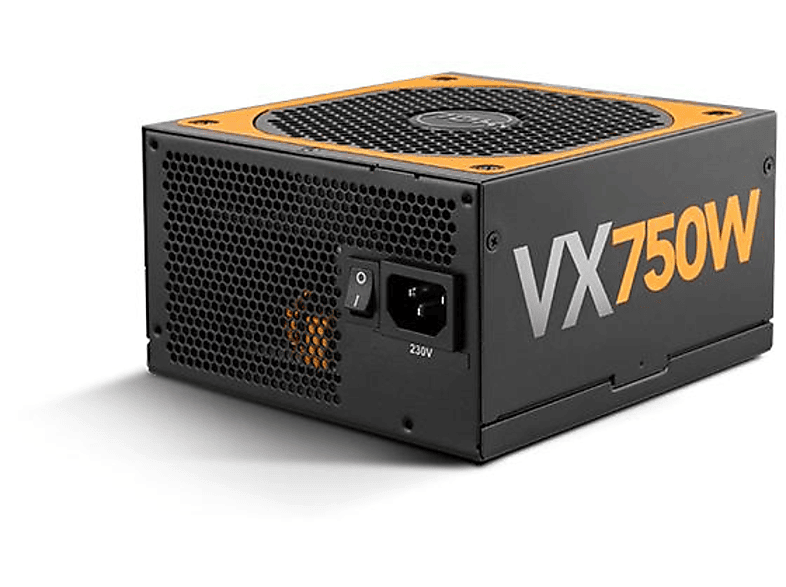 Nox Urano 750w 80+ bronze 140mm pwm fuente de edition atx alimentacion 80 plus negro nxurvx750bz certificado ventilador control pmw cables planos vx750w