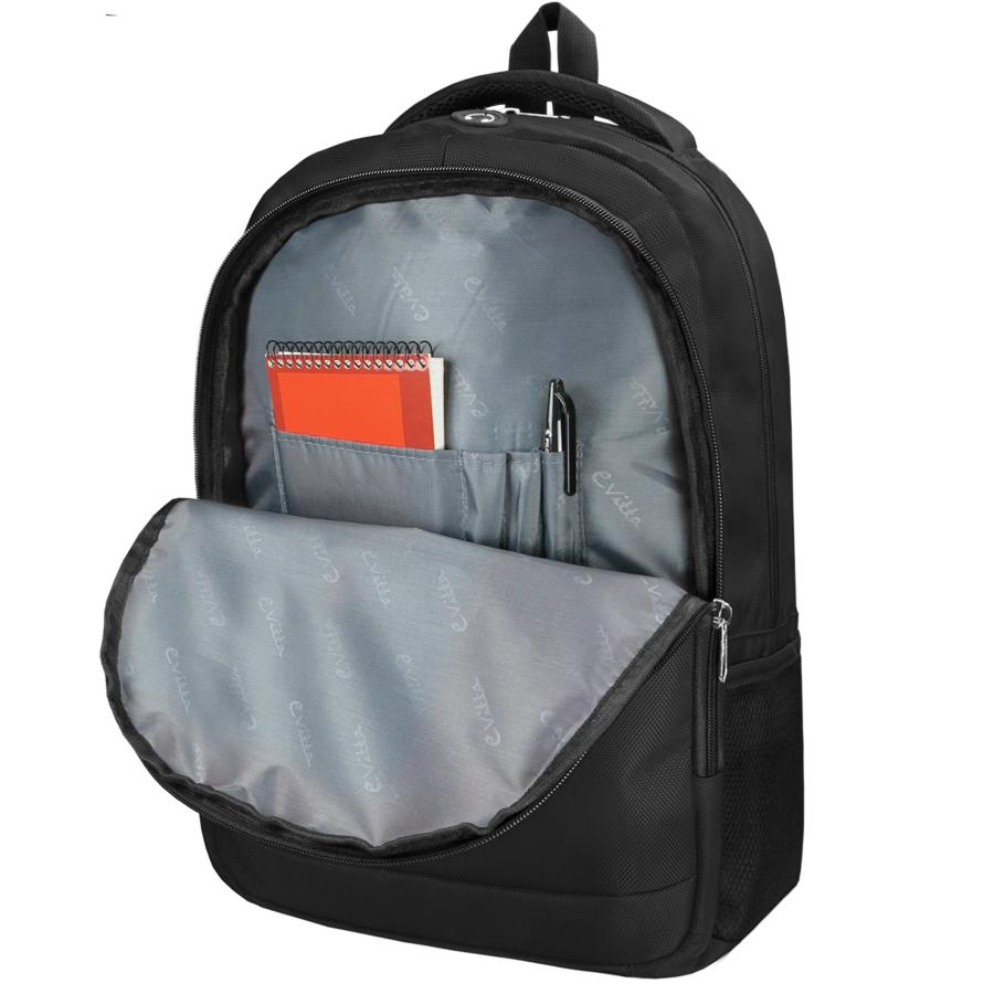 Mochila para portátil de hasta 16" - Evitta Discovery Backpack, Negro