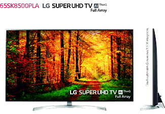 TV LED 65" - LG 65SK8500PLA, SuperUHD 4K 5xHDR, NanoCell, Panel IPS, AI Smart TV ThinQ webOS 4.0,