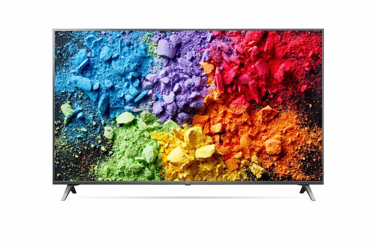 TV LED 55" - LG 55SK8000PLB, SuperUHD 4K 5xHDR, NanoCell, Panel IPS, AI Smart TV ThinQ webOS 4.0,