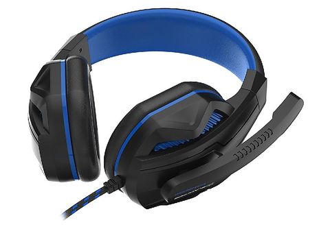 Auriculares gaming  Ardistel BFX-15, Para PS4, PS5, Micrófono, Acolchado,  Cable 110 cm, Azul